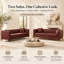 Castiglione Upholstered 83.5 " Fabric Sofa-521721740