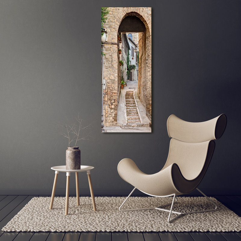Italian Streets - Wrapped Canvas Print