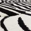 Alaisdair Zebra Animal Print Black White Rug-316095182
