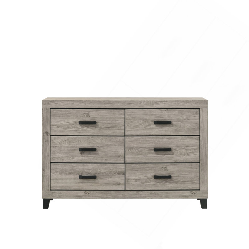Mari Light Gray Finish Dresser