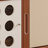 Creative design sense solid wood TV cabinet