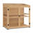 40.2" W x 24" D Wooden Cold Frame Greenhouse with Adjustable Shelf & Lockable Door