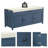 43.5" Entryway Bench with Hidden Shoe Storage and Cushion-2076241971