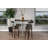 Gabrie Mahogany Round Metal Base Dining Table-338821553