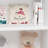 Alecse Wooden Accent Cabinet 3-Tier Bookcase Book Display Multi-purpose Toy Storage Cabinet Organizer