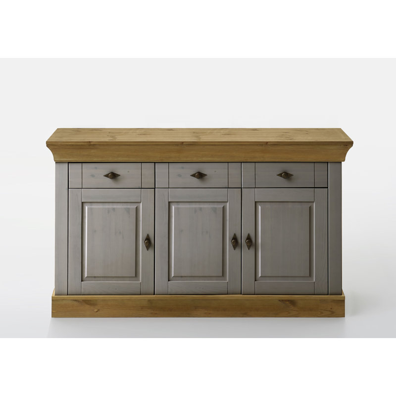 Kelly 143.2cm Sideboard, Stained and varnished grey