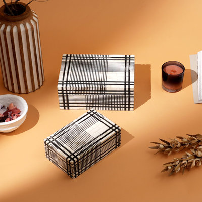 2 Piece Decorative Box Set