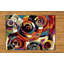 Leombruno Abstract Indoor / Outdoor Area Rug-1539184209