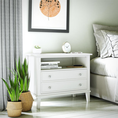 Caseton Wide Nightstand with Drawer
