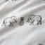 Pineapple Elephant Tembo Cotton Duvet Cover Set-58717655