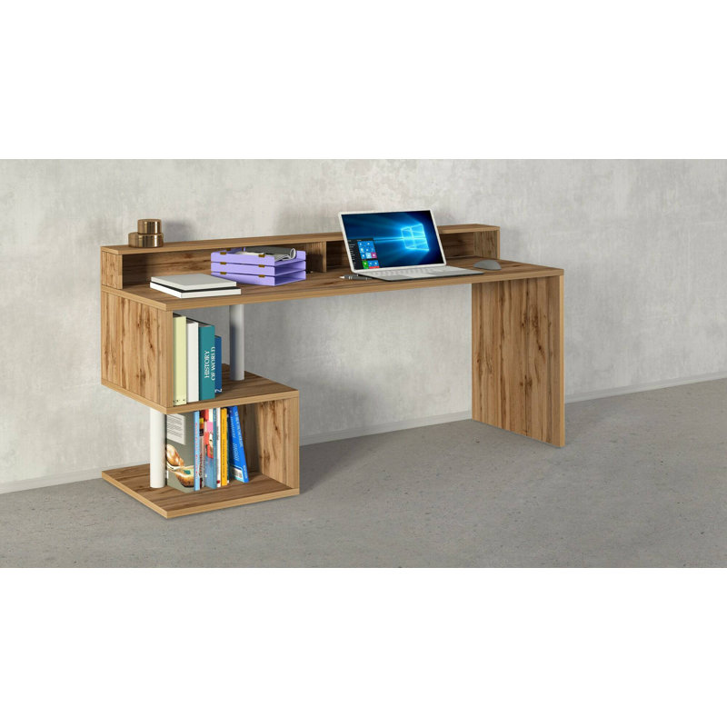 Nethra Writing Desk, Oak