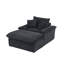 Fauteuil d'appoint avec repose-pieds-943527420