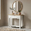 Cooksey Fully Assembled 2 Drawer Console Table Oak