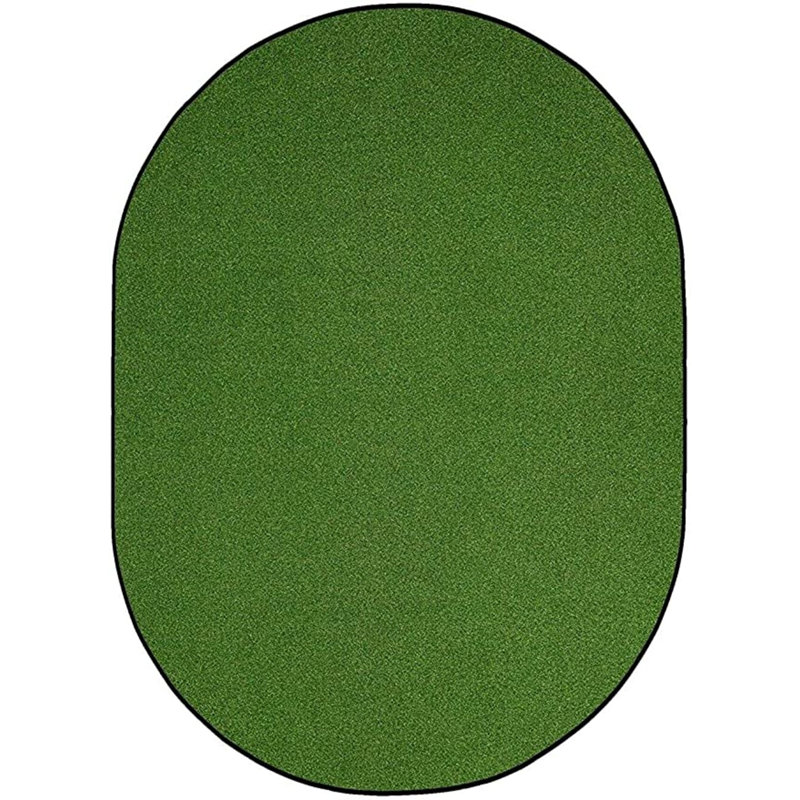 Tapis vert sur mesure, Ovale 5 pi x 8 pi