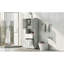 Bathroom Cabinet With Laundry Basket - White, Spacious And Toppling White Storage With Space