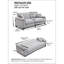 Canapé-lit avec rangement et poche latérale, port de chargement USB, fauteuil inclinable en futon pliant en velours cygne pour les petits espaces