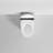 Modern Bathroom Smart Bidet Toilet - Auto Open/Close, Foot Sensor, Warm Water Supply, White Intelligent Open/Close Seat, Rear Cleansing Mode,