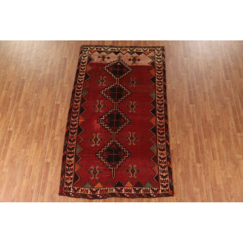 Tapis à motif géométrique traditionnel 5 x 9