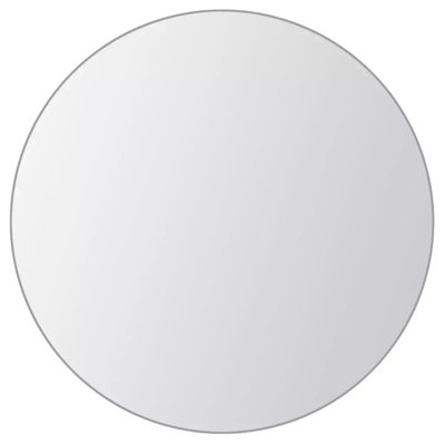 Landry Mirror Tiles Round Glass