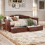 Lit de jour simple en bois massif avec tiroirs de rangement Nantucket Cottage-688494016