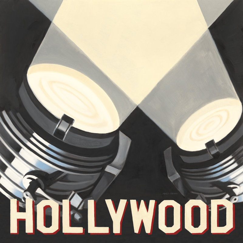Hollywood by Marco Fabiano - Wrapped Canvas Print, 51cm H x 51cm W