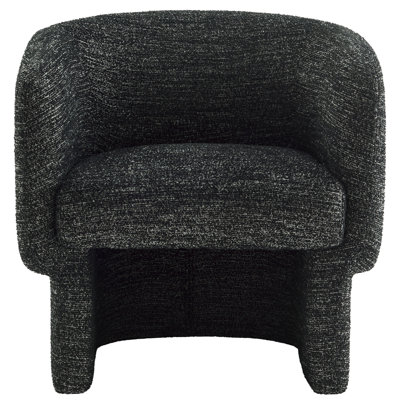 Greer Boucle Fabric Upholstered Accent Armchair
