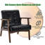 Fauteuil capitonné de 30,4 po de largeur Cohoaccord