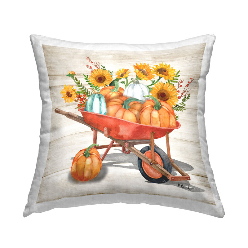 Coussin Rustic Harvest Wagon