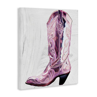 Cowgirl Cinderella's Boot Canvas, design by Sasha