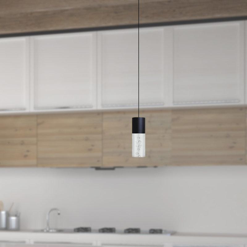 Andromedae 1 - Light Single Pendant, Black