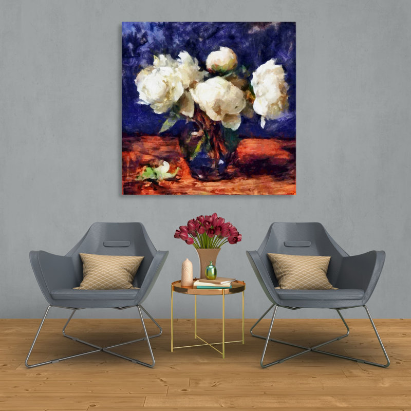 Impression sur toile tendue, H 8 po x l 8 po x P 1,5 po