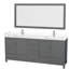 Sheffield 72" Double Bathroom Vanity with Mirror-59388353-59388354-125060521