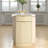 10-Gallon Tilt-Out Trash Can Cabinet With Wave-Textured Drawer & Pull-Out Bin-1306428371