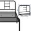 Metal-Framed Bed with High Headboard-1024030405-988561491
