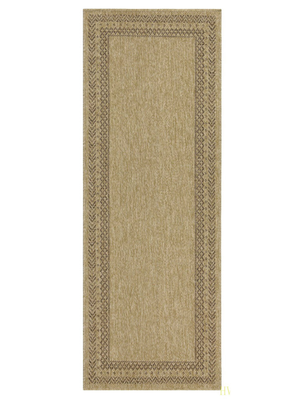 Earth GC_NTL1007 Jute/5 Ft. 3 In. X 7 Ft. 3 In. Indoor/Outdoor Area Rug, Rectangle 5'3" x 7'3"