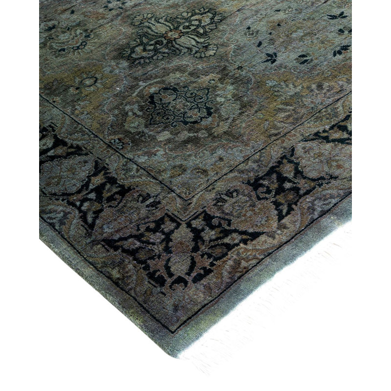 Fine Vibrance One-of-a-Kind 3' 0" X 10' 2" Hand Knotted Area Rug
