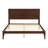 Bamboo Platform Bed with Tall Headboard and Footboard, Eco-Friendly Bed Frame with High Clearance and Underbed Storage, Weight Capacity 800 lbs, No Box Spring Needed, Chocolate, Queen-125054470-125054473