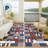 Machine Washable Indoor/Outdoor Chantille ACN2848 Americana Rug-274542324