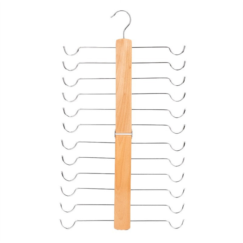 Multi-Layer Solid Wood Clothes Hanger, 1