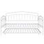Lit de jour simple avec couchette simple, blanc-129912272