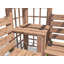 Dunster House Wooden Corner Pergola Arch with Bench, Trellis and Mini Table Gerlinde
