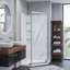 Ensemble de douche de coin Neo Angle à pivot pivotant sans cadre 38 po x l 79 po Dreamroid-117326618