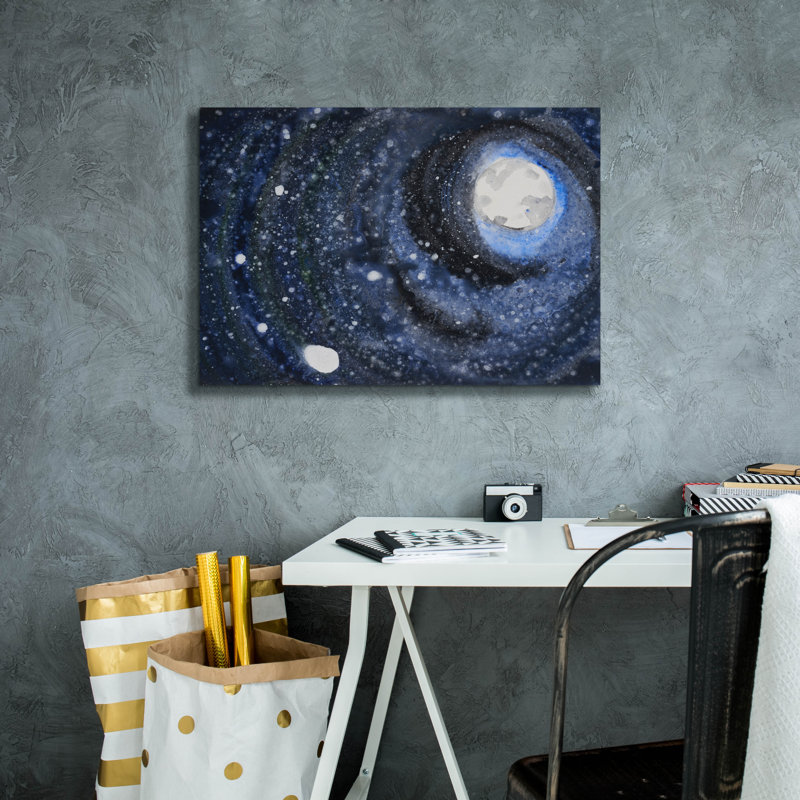  «Starry Night Sky 3» par Erin McGee Ferrell, art mural sur toile, 26 po x 18 po