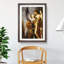 Oedipus and the Sphynx by Gustave Moreau - Framed Print-62760037-62760038
