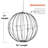 Lighted Sphere Outdoor Display-93563161