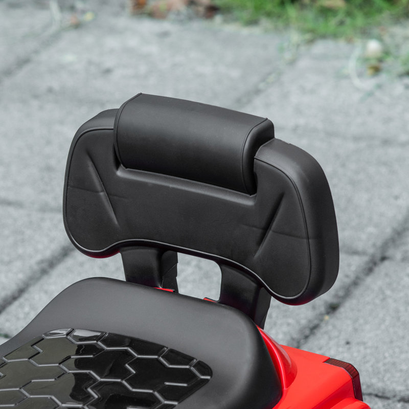 Red Toddler SUV Style Ride-On Car with Music and Lights
