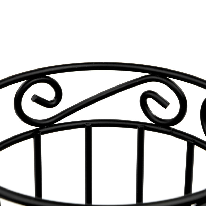 Grand pot à ustensiles Scroll Pantryware, L 8,75 po x l 7,75 po x H 8,25 po