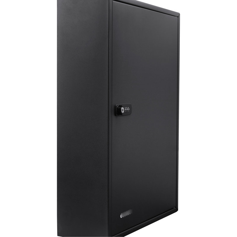 Armoire murale à 200 clés - acier gris, serrure à combinaison, réglable, étiquettes colorées pour une gestion transparente de la sécurité, efficace
