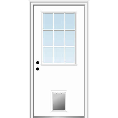 81.75'' Steel Front Entry Doors