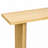 Pine Veneer Console Table, Modern Entryway Sofa Table with Geometric Metal Legs for Living Room Study Dining Room-462617005